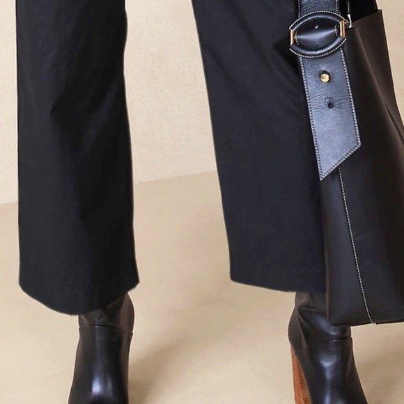 NWT Banana Republic Poplin Jumpsuit in Black..Gorgeous! - Picture 9 of 9